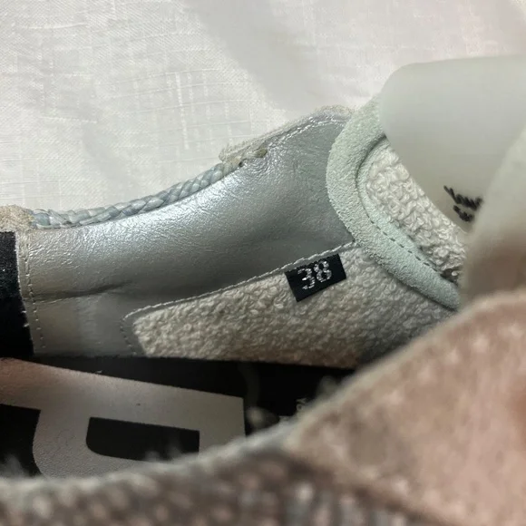 NWOT P448 Jack Suede & Woven Textured Sneakers, Women's Size 38 (US Size 8) - Picture 10 of 14